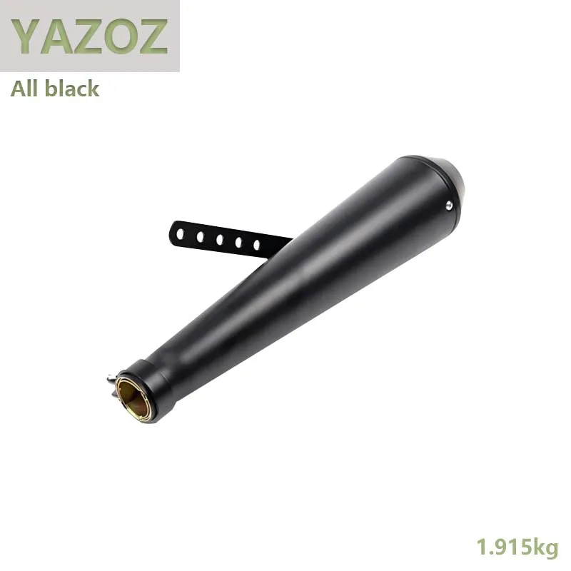 Универсальный мотоциклетный глушитель в стиле ретро, винтажный классический гальванический Escap Moto для cg125 sr400 cb500 vt500 CM300 500 Cafe