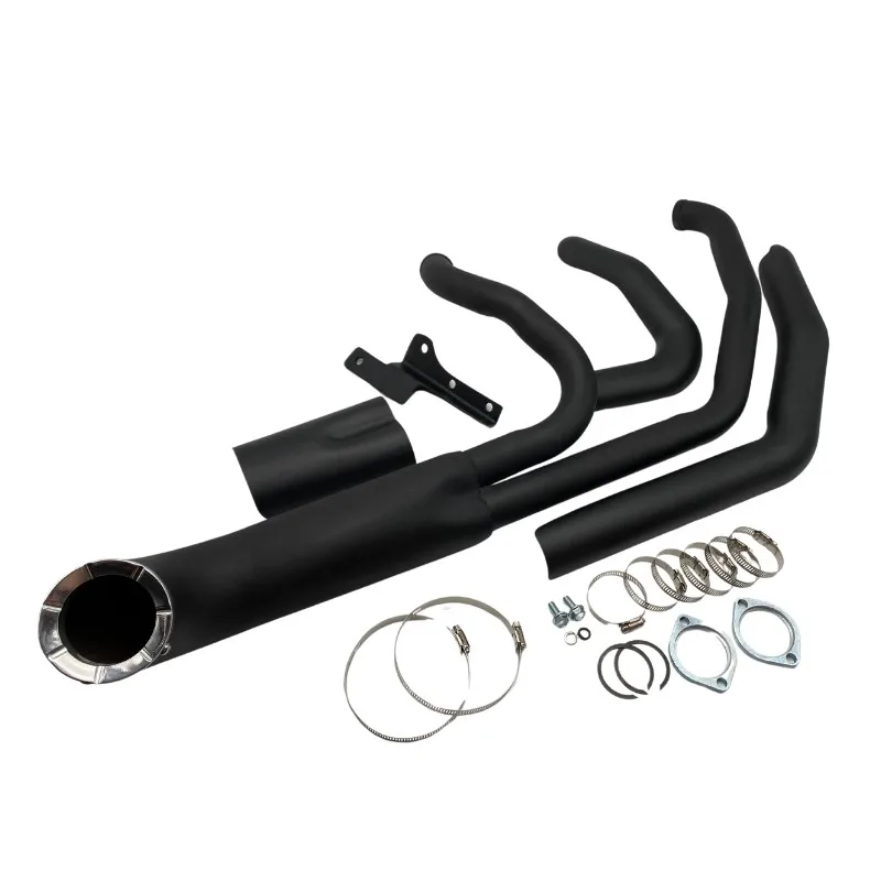 

For Harley-Davidson CVO Highway Glide & Avenue Glide Road King Metal Two-in-One Full-Section Exhaust System
