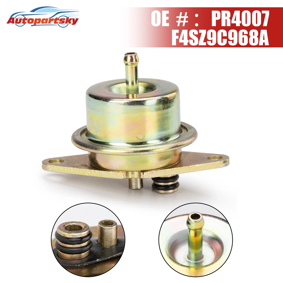 F4SE9C968AA Fuel Injection Pressure Regulator For Ford For Mercury For Lincoln Escort  2C3Z9C968BA  ZZM113280 F73E-9C968-AA