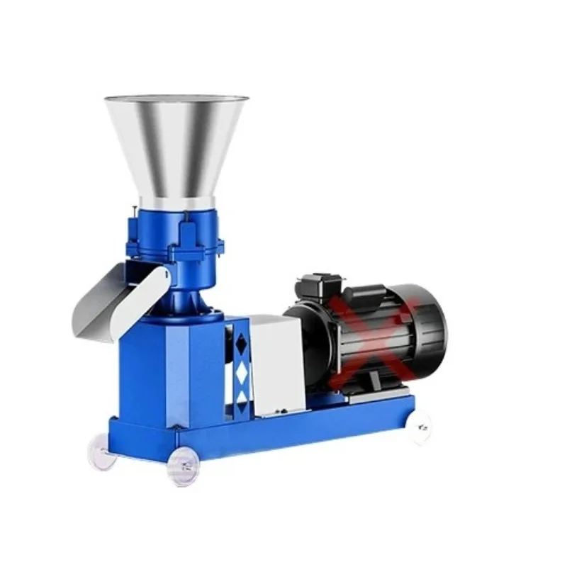 KL-125 No Motor Animal Feed Pellet Machine Food Pulverizer Poultry Farm Livestock Breeding Granulator Equipment 4.5KW 70-100kg/H