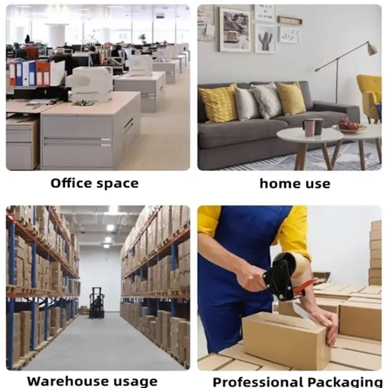 Fita De Vedação De Caixa Transparente, Forte E Alta Viscosidade, Embalagem Expressa, 4.8cm * 20m, 2Pcs