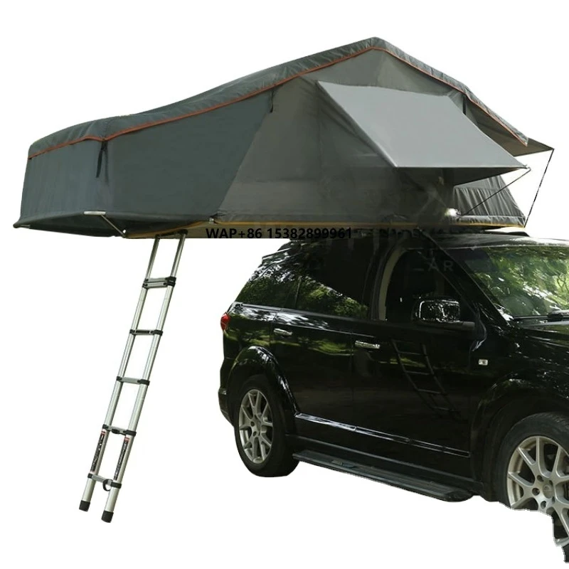 

Willpower 2-местный автомобильный внедорожник, палатка на крыше, легкий 4-сезонный мягкий укрытие на крыше, ткань Оксфорд, автомобильный солнцезащитный козырек