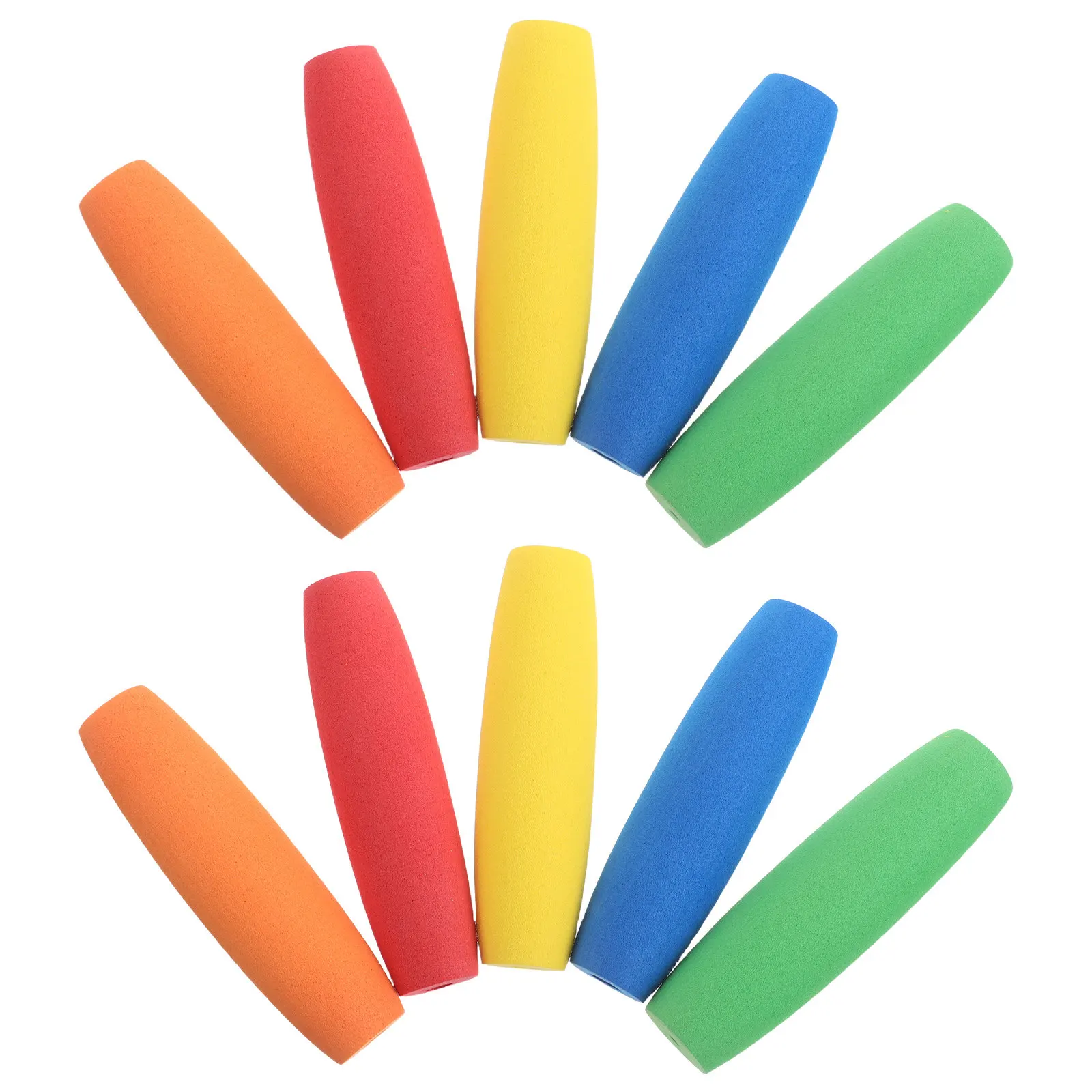 

10 шт. чехлов-накладок для вязальных крючков из ЭВА, декоративные аксессуары для рукоделия