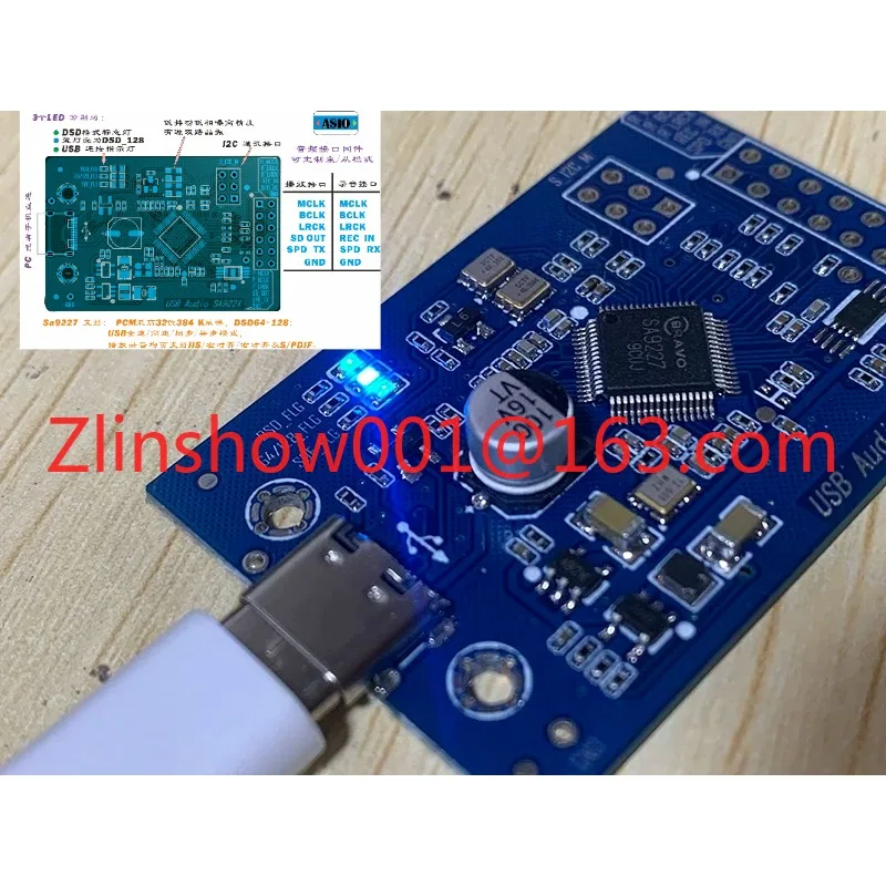 SA9227 USB interface, playback and recording module, leader/follower mode, synchronous asynchronous mode
