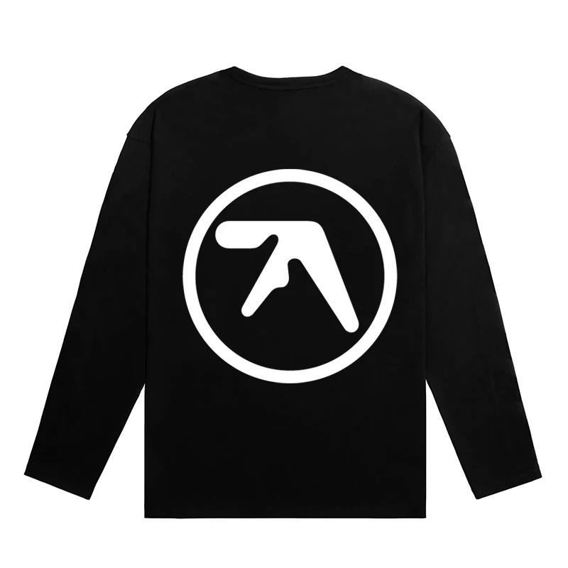 New Aphex Twin Y2k Streetwear Men's Sportswear Top Long Sleeved T-shirt Punk Hip-Hop Women's Cool Clothing Top