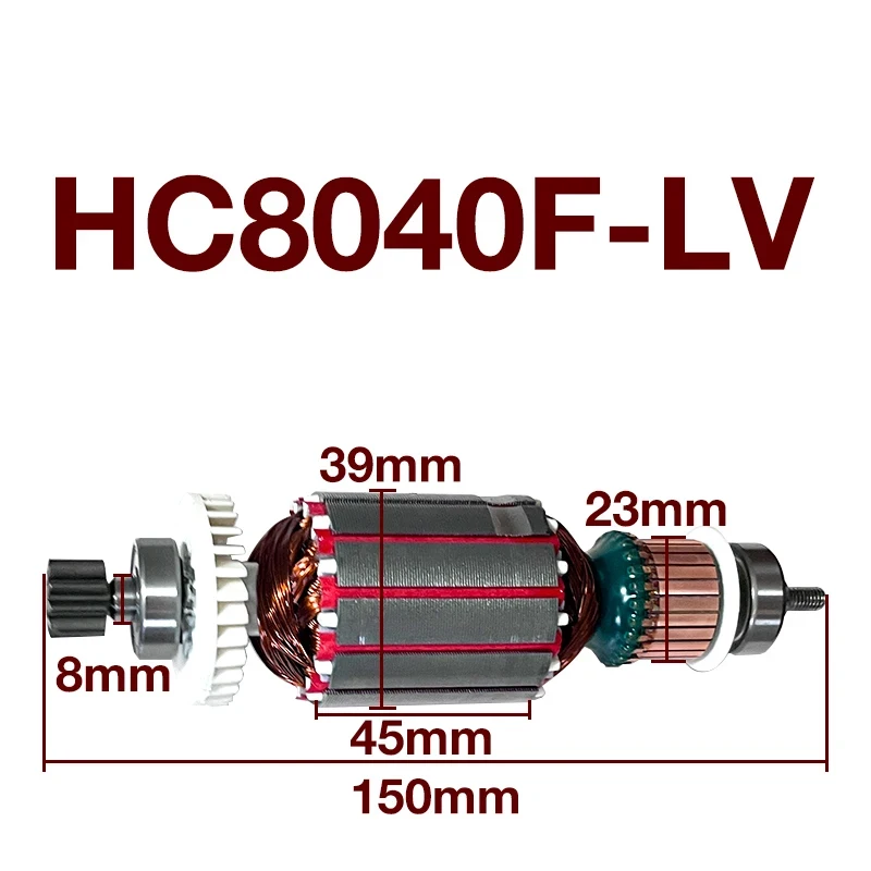 Imagem -05 - Substituição da Âncora do Rotor do Motor Lavagem do Carro Máquina de Lavar do Carro Yili Hc8040 Hc8040f-lv Acessórios Ac220240v