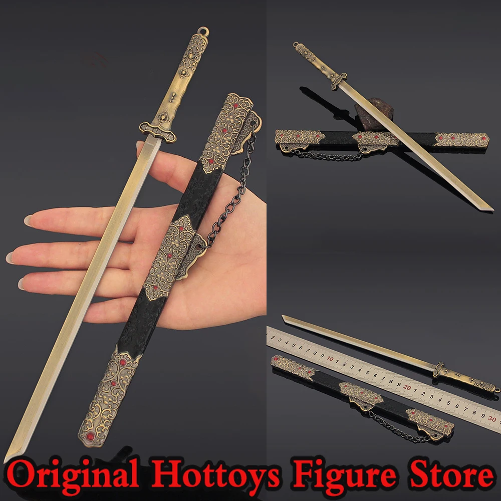

In Stock 1/6 Scale Soldier Scene Accessories Alloy General Sword Cold Weapon Model Fit 12-inches Action FigurE Doll Toys