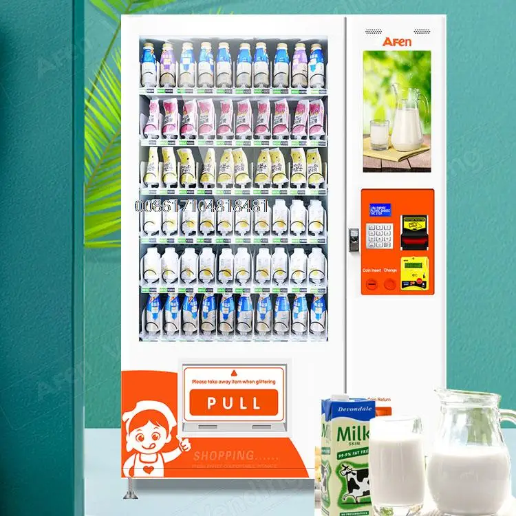 Automatic Milk Tea Vending Machine Bulk Milk Vending Machines Vinding Machine