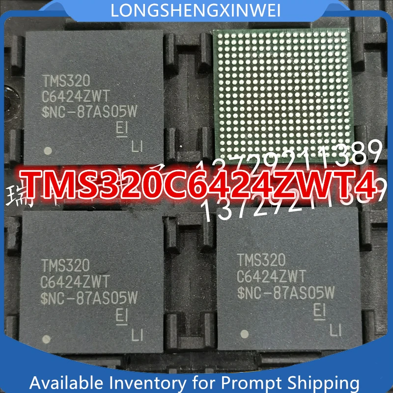 1PCS TMS320C6424ZWT4 TMS320 C6424ZWT NFBGA361 Brand New Original  Chip IC Stock