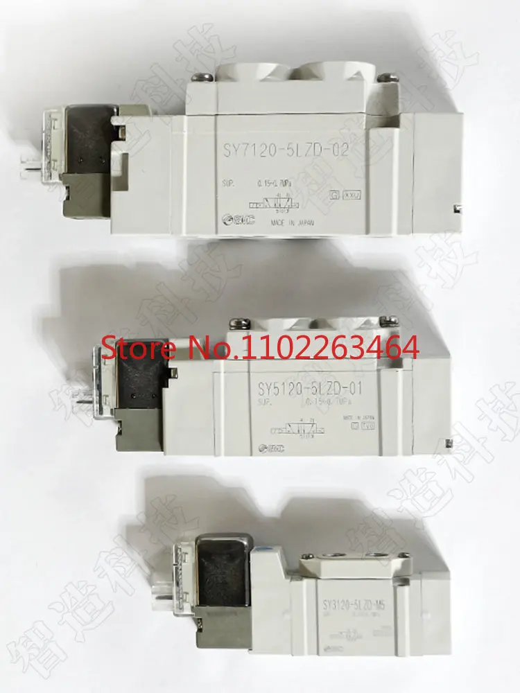 SMC pneumatic solenoid valve 24/220V/SY5120/3120/7120-5lzd/dzd/dz/01/02/m5C4