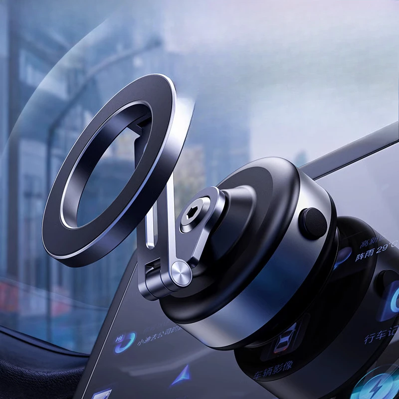 

Car Magnetic Mobile Phone Holder Vacuum Adsorption Suction Cup Holder for Car Navigation