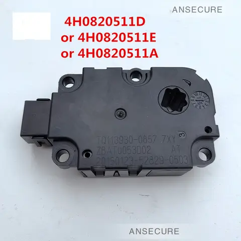 기후 히터 서보 모터 증발 박스 재순환 플랩 액추에이터, 아우디 A6 C7 A7 A8 D4 4H0820511D 4H0820511A 4H0820511E