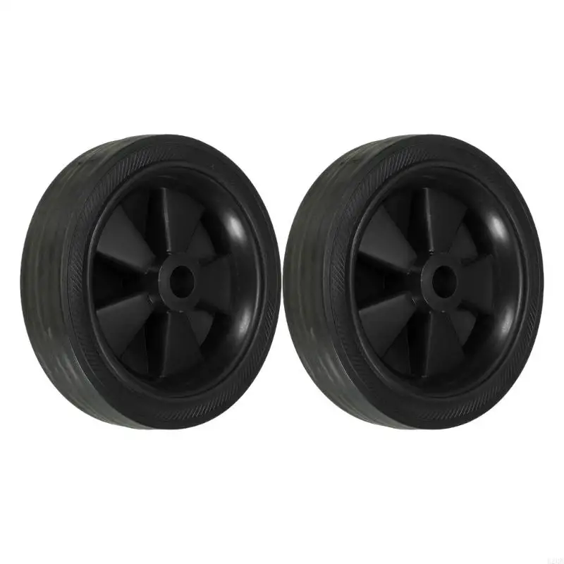 2Pcs NonOil Engineering Plastic Compressor Casters NoiseFree Replacement Part Enhances Portability Design 148/165/190mm