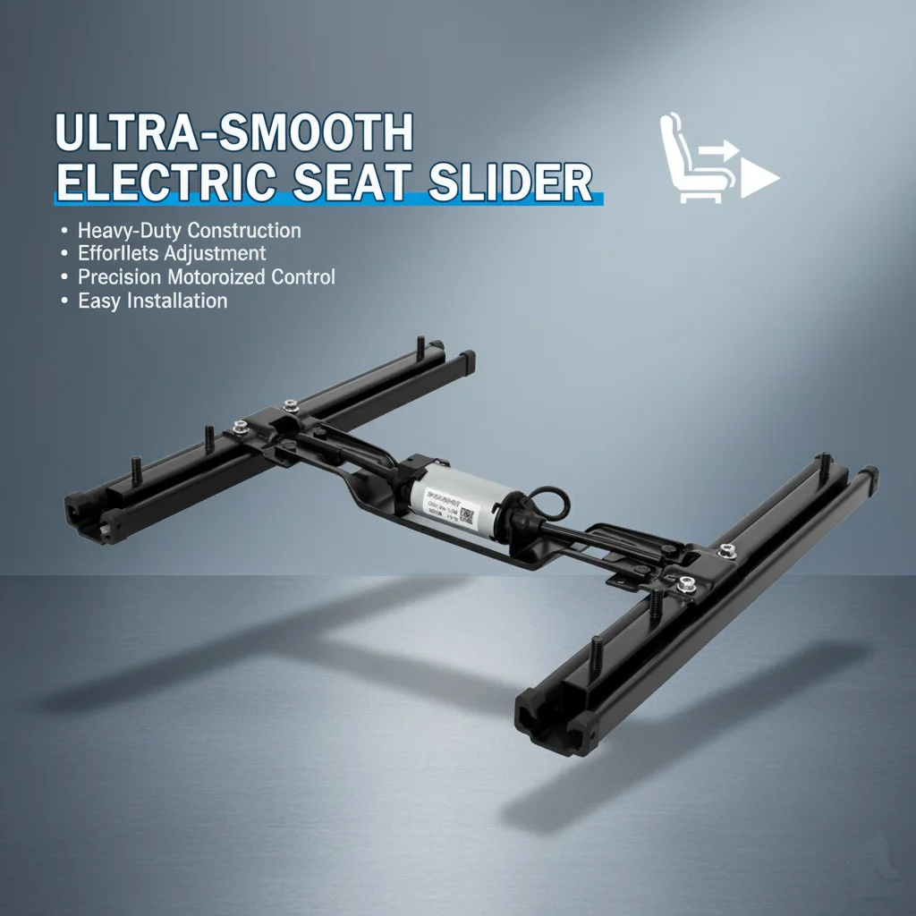 حاجز مقعد كهربائي 320 مم، مناسب لقضبان توجيه التعديل الكهربائي في عربات التجارية وMpvs وتعديلات مقعد السيارة. #1