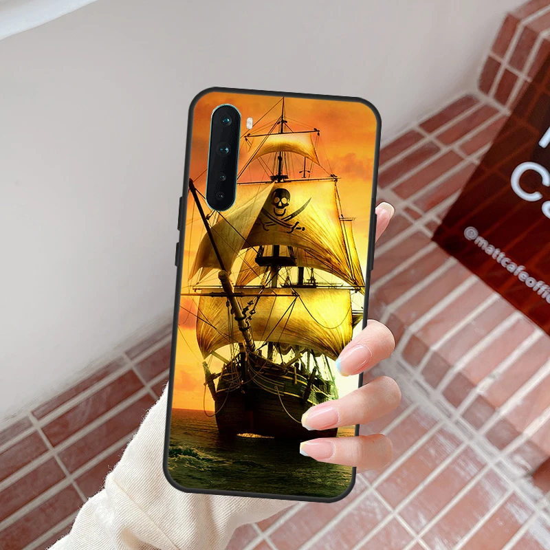 เรือใบ Pirate เรือสำหรับ Oneplus 10T 10R 9R 8T 8 9 10 Pro สำหรับ Oneplus Nord 2 2T N10 N20 N100 N200