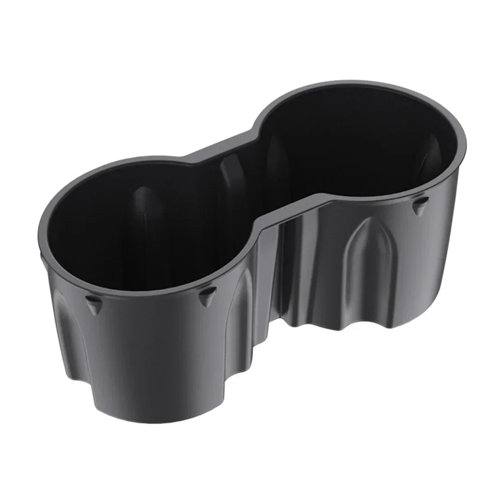 Car Cup Holder Insert For Tesla Model 3 Y 2017-2024 Interior Accessories Quick To Install Easy To Use solving shaking Cup Holder