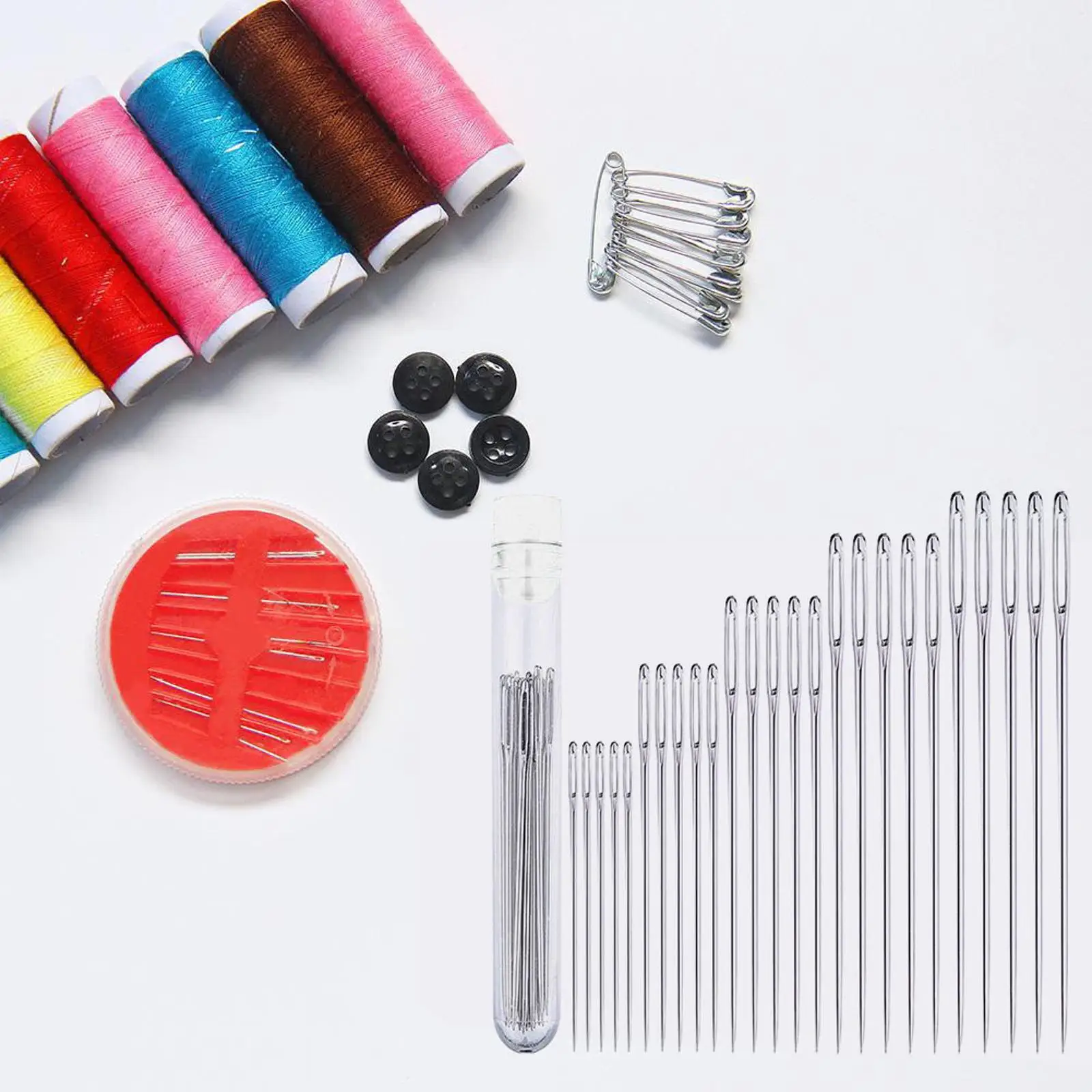 25pcs Stainless Steel Sewing Needles Home Threading Embroidery Stitching Tools image 3
