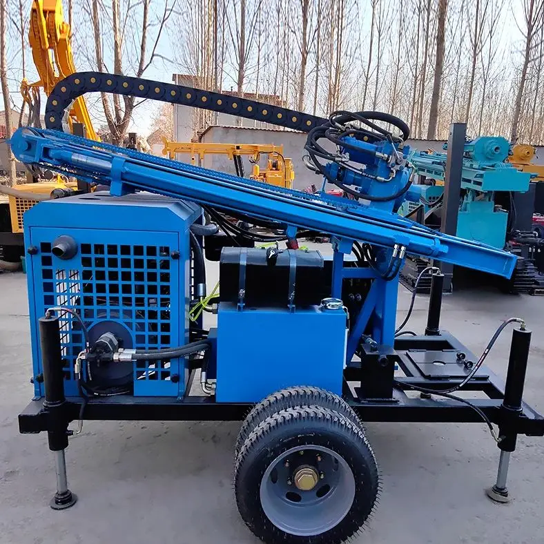

Customized 300m Water Well Drilling Rig Hydraulic Diesel Portable High Quality Drill For Agricultural Irrigation