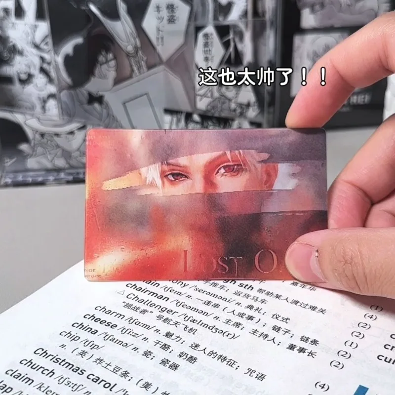 2Pieces Game Love and Deepspace Double Sided Printing Card Exquisite Sylus Qin Che Cards for Gift and collection