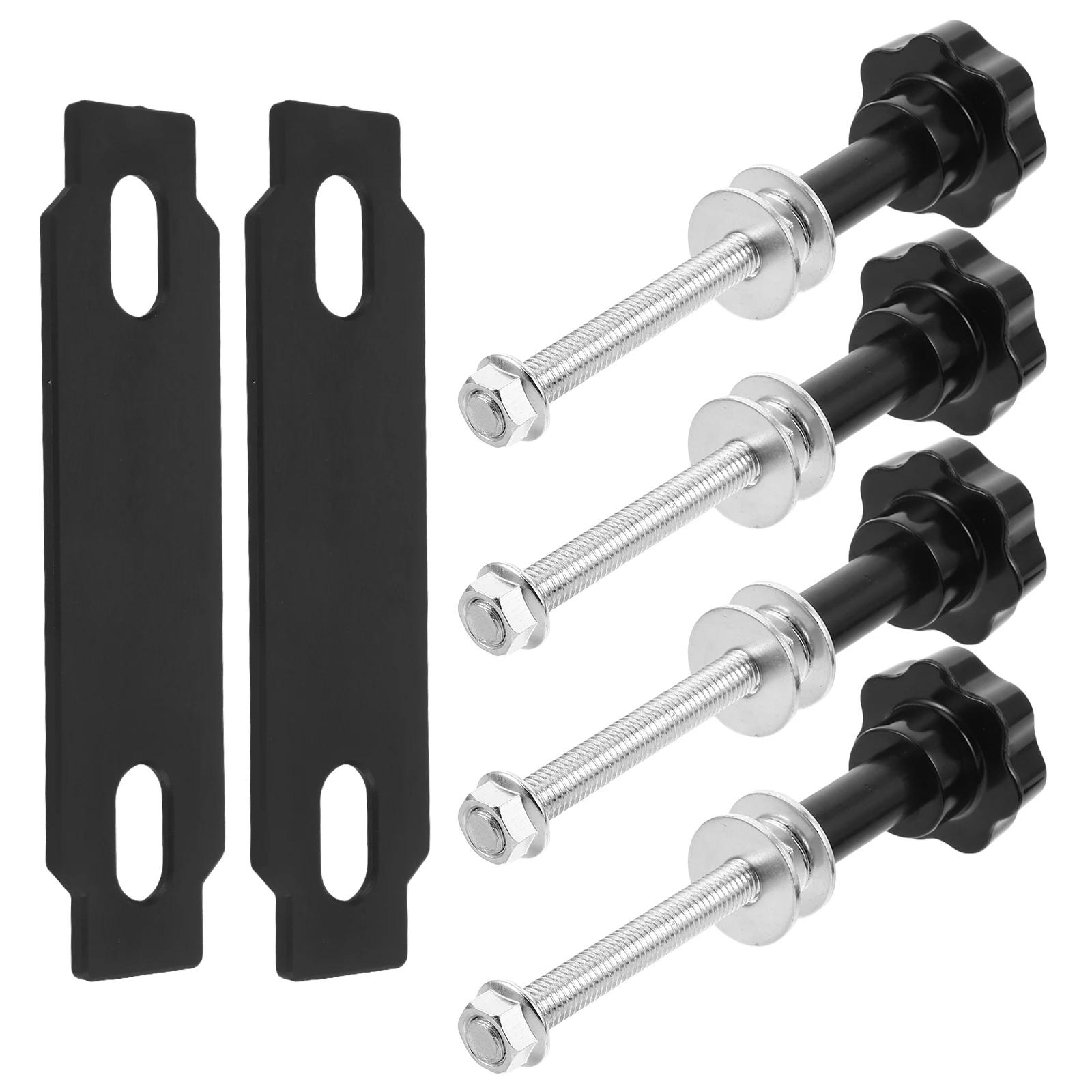 

1 set Luggage Rack Fixing Kit off Road Recovery Accessories Aluminum Alloy Large Capacity Easy Installation Traction Board Mount