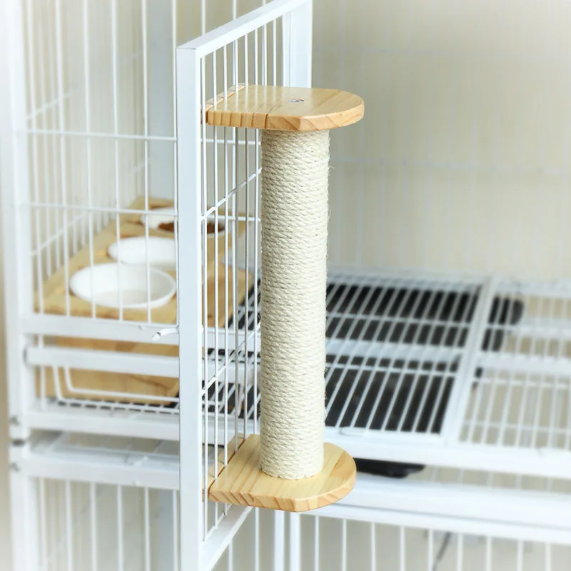 Cat scratching board toy hemp pad cat climbing frame supplies claw grinder toy vertical scratching column