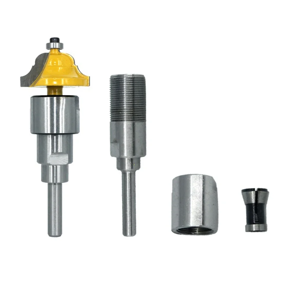 1/4mm 8mm 1/2mm Shank Router Bit Extension Rod Converter Collet Milling Cutter Extension Rod For Engraving Machine Accessories