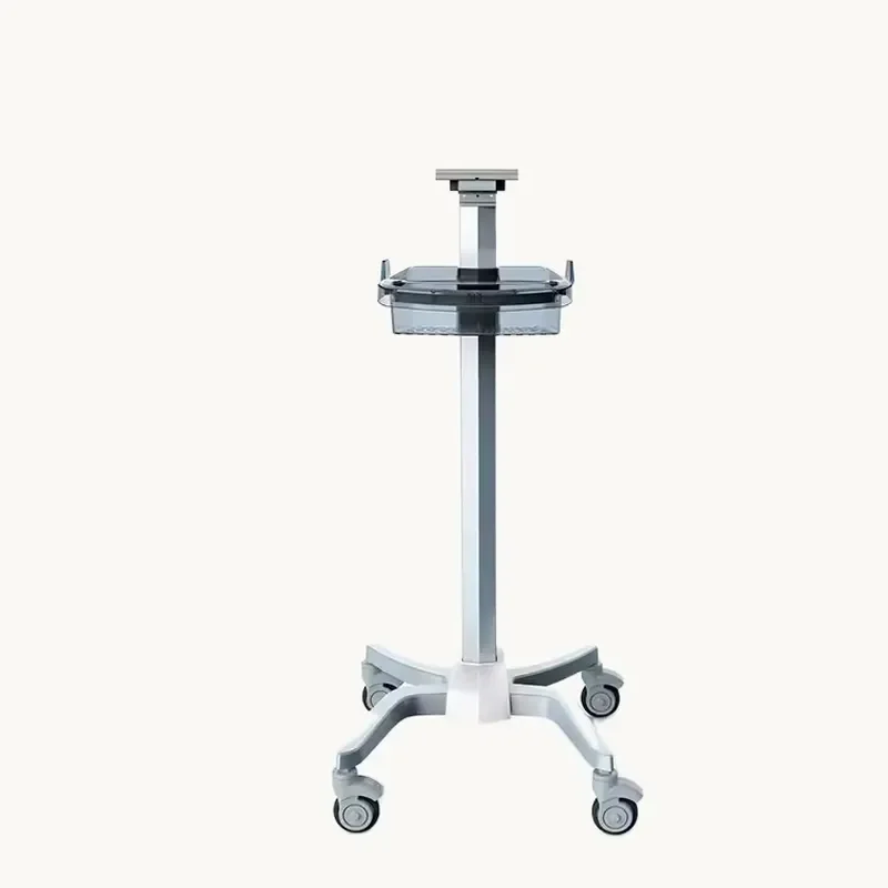 Hot Sale Aluminum Portable Patient Monitor Muti-Parameter Monitor Trolley for Sale