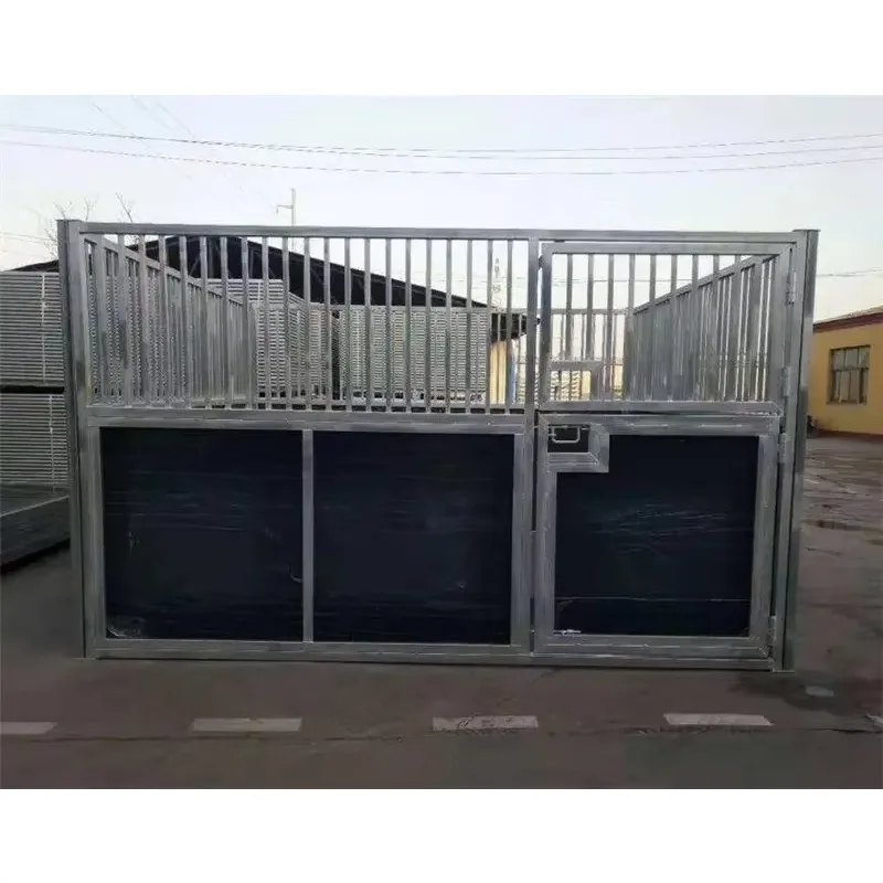 Customization Factory Wholesale Galvanized Steel Horse Stable Economical Horse Stall Simple Temporary Stables