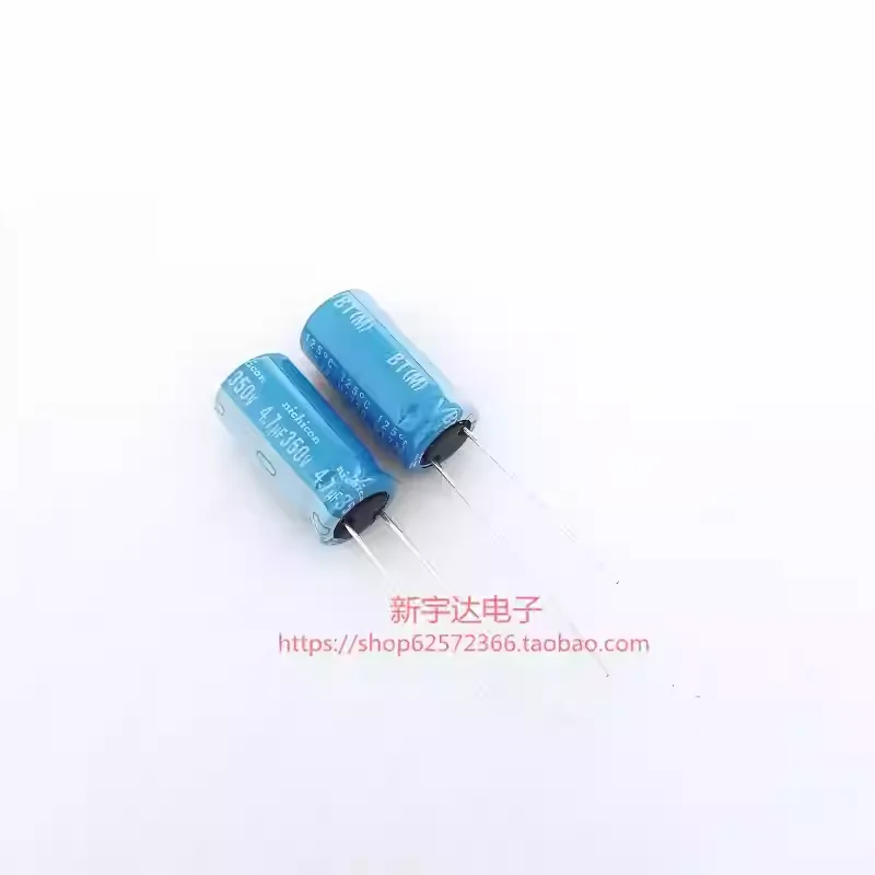 10-100PCS 350V4.7UF 10X20 Japanese Nichicon BT high-temperature resistant 125 degree electrolytic capacitor 4.7UF350V