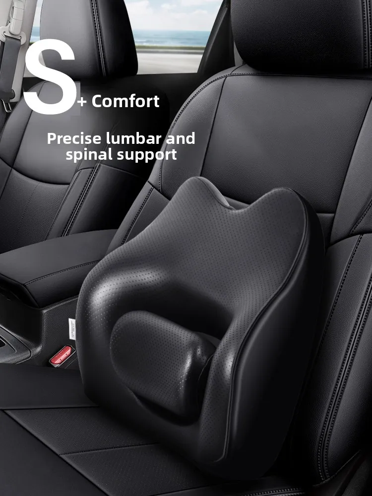 

Sanlead Car Ba Support Cuion Driver Belt Pad Memory Foam Square ape Busin Sle Breathable Comfort Car