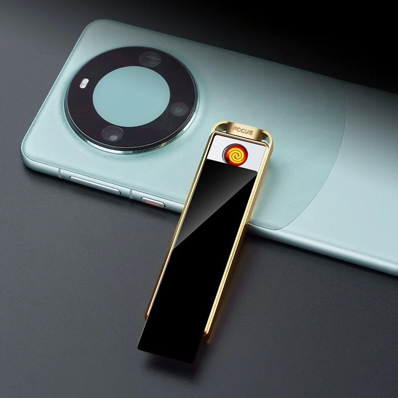 

Новые электрические вольфрамовые зажигалки, портативная тонкая и компактная прикуриватель, бесшумная ветрозащитная высококачественная зарядная зажигалка, подарки