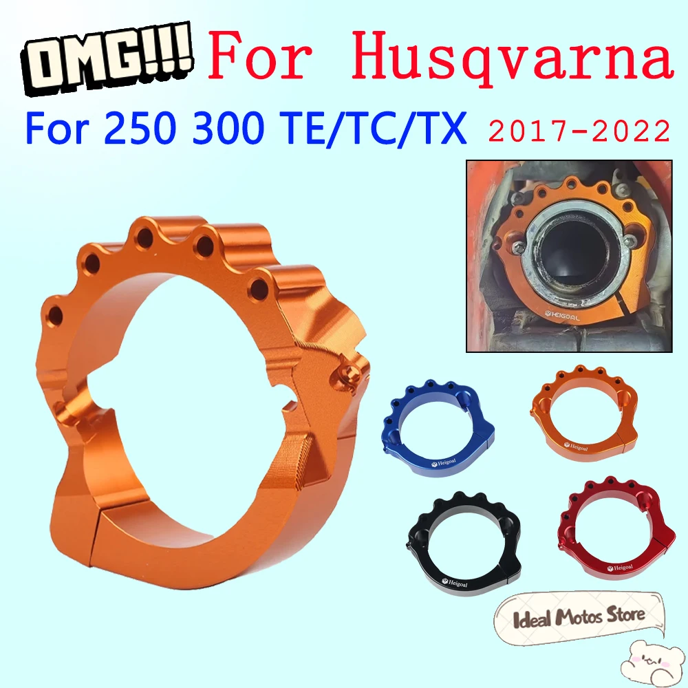 

Exhaust Tip Muffler Pipe Clamp Flange Protector Cover For KTM Husqvarna EXC XC SX XCW 250 300 TE TC TX 2017 - 2022 Accessories