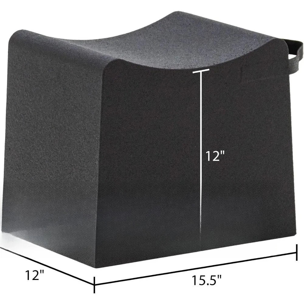 Race Ramps 2-Piece Wheel Cribs Set, Lightweight and Non-Scratch for Car Maintenance and Display, 12-Inch Automotive Pla