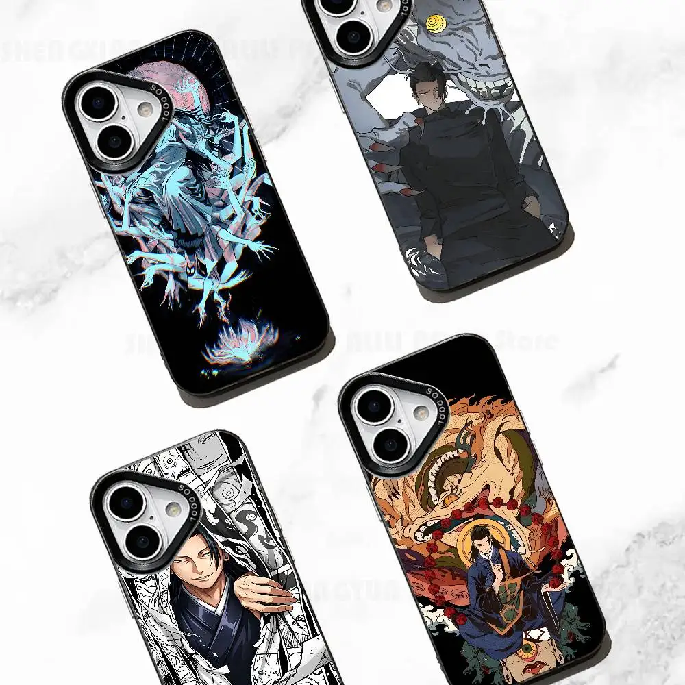 

K-Kenjaku Anime Phone Case For IPhone 17 16e 16 15 14 13 12 11 Pro Max X XR XS MAX Back Cover