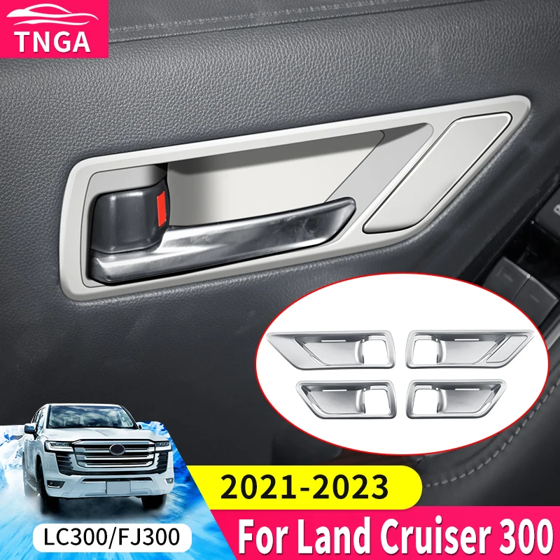 Car Door Handle Protective sticker, For Toyota Land Cruiser 300 2022 2023 Lc300 Tuning Interior Decoration Accessories Upgraded