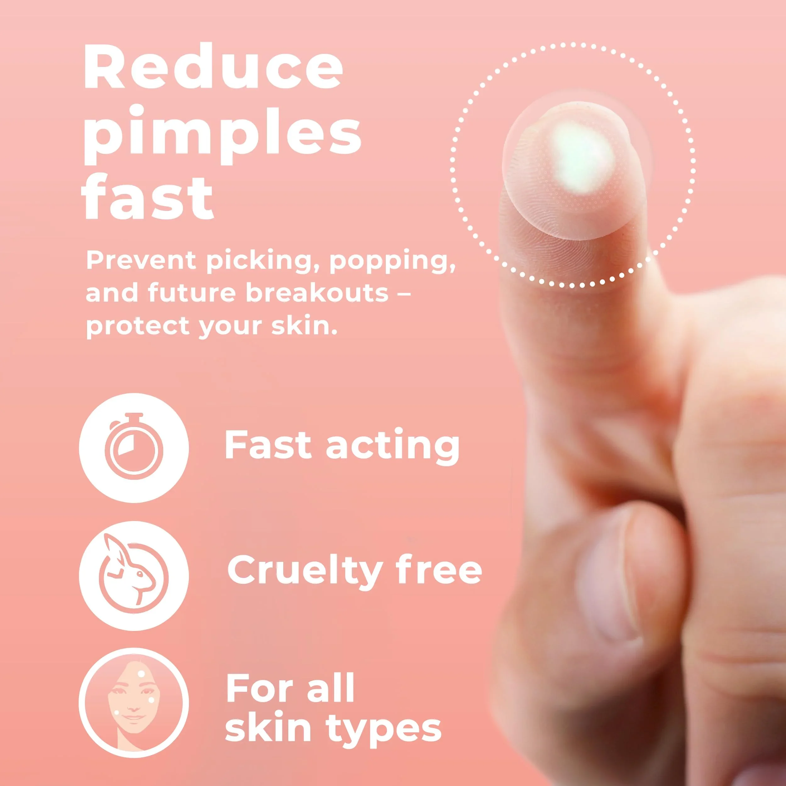 Hitworker بقع حب الشباب 24 قطعة حمض الهيالورونات الساليسيليك سريع المفعول العناية بالبشرة الكورية