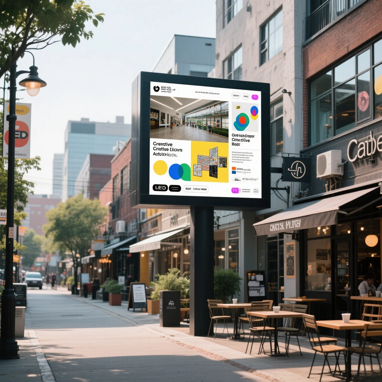 Schermo pubblicitario per segnaletica digitale a colori con video wall a LED impermeabile ad alta luminosità, valutazione IP65 per pubblicazioni animate