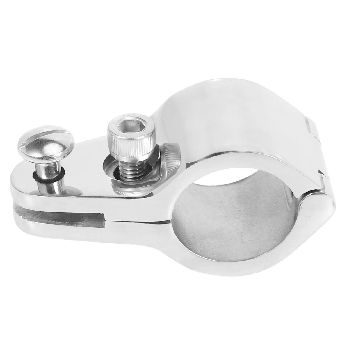 N18R 5 قطعة 25 مللي متر تركيب قارب بيميني العلوي متمحور الفك الشريحة 316 الفولاذ المقاوم للصدأ مع 10 مسامير سهلة التركيب