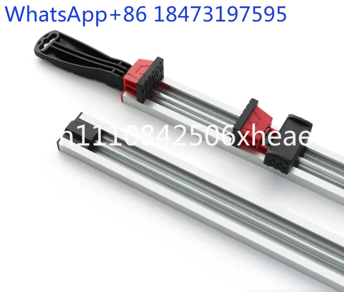 Saw Platform Backer Plate - Cutting Machine Large Plate Clip & Guide Ruler for Precision Cutting
