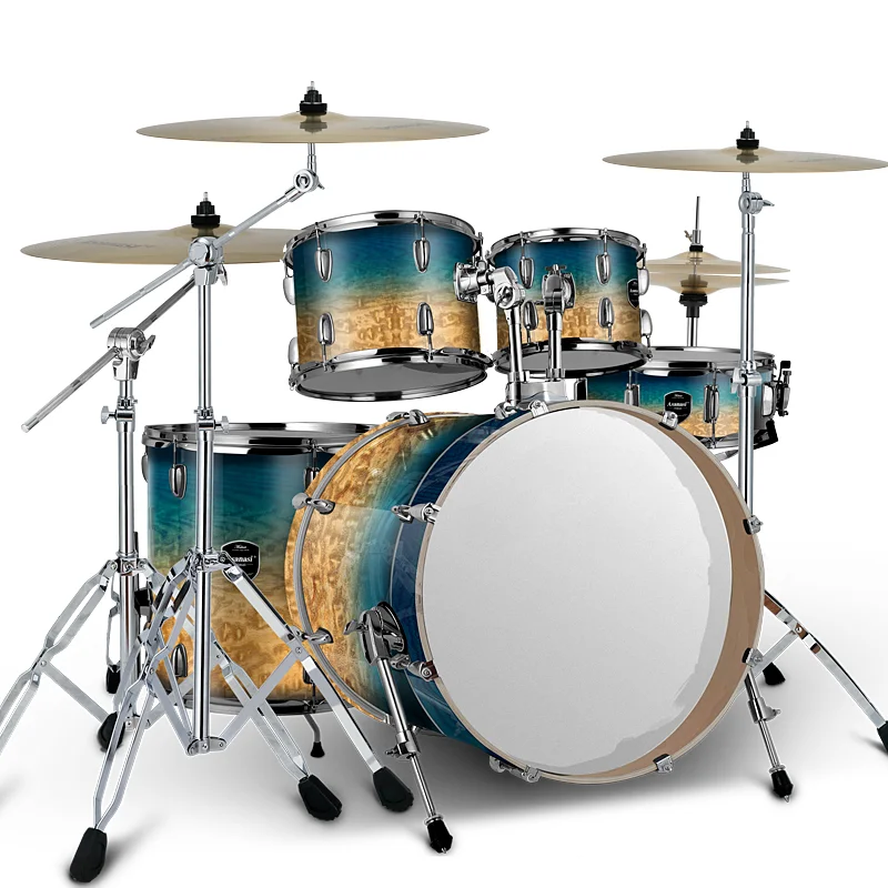 Jazz Drum Kit with Poplar Shell, Entry Level, Beginner drummer