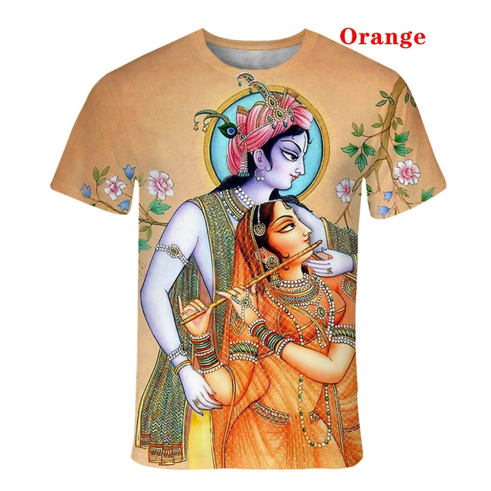 3D Print Hindu God Lord Shiva Men/Women Cool Fashion T Shirt Funny Lord Shiva Short Sleeve T-shirt tops