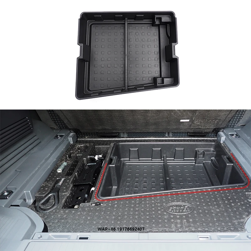 

High Quality the Trunk Storage Box for 2020+ forLand Rover Defender Car Interior Accessories
