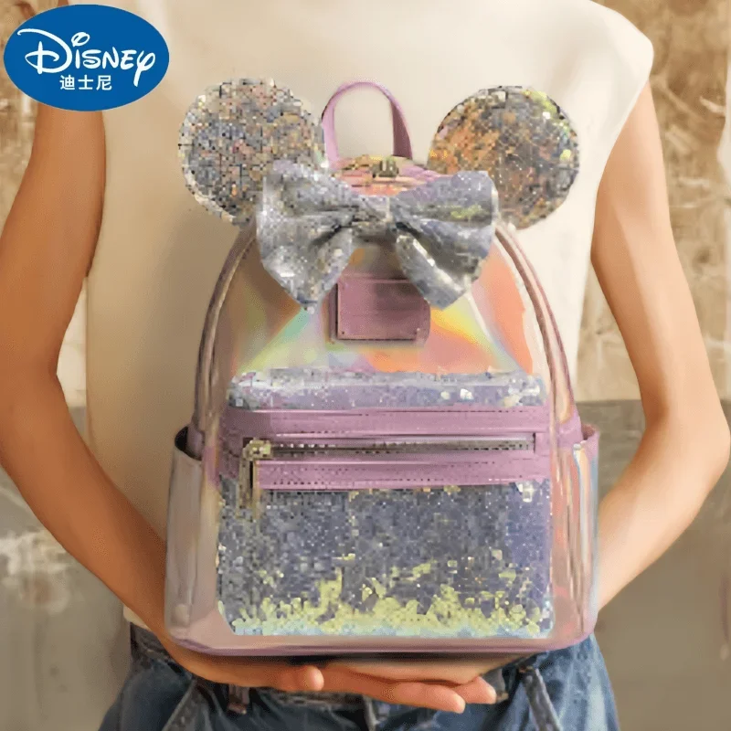 Hot Loungefly Disney Sleeping Beauty 65th Anniversary Floral Scene Double Strap Shoulder Bag Student Backpack  Backpack Gift