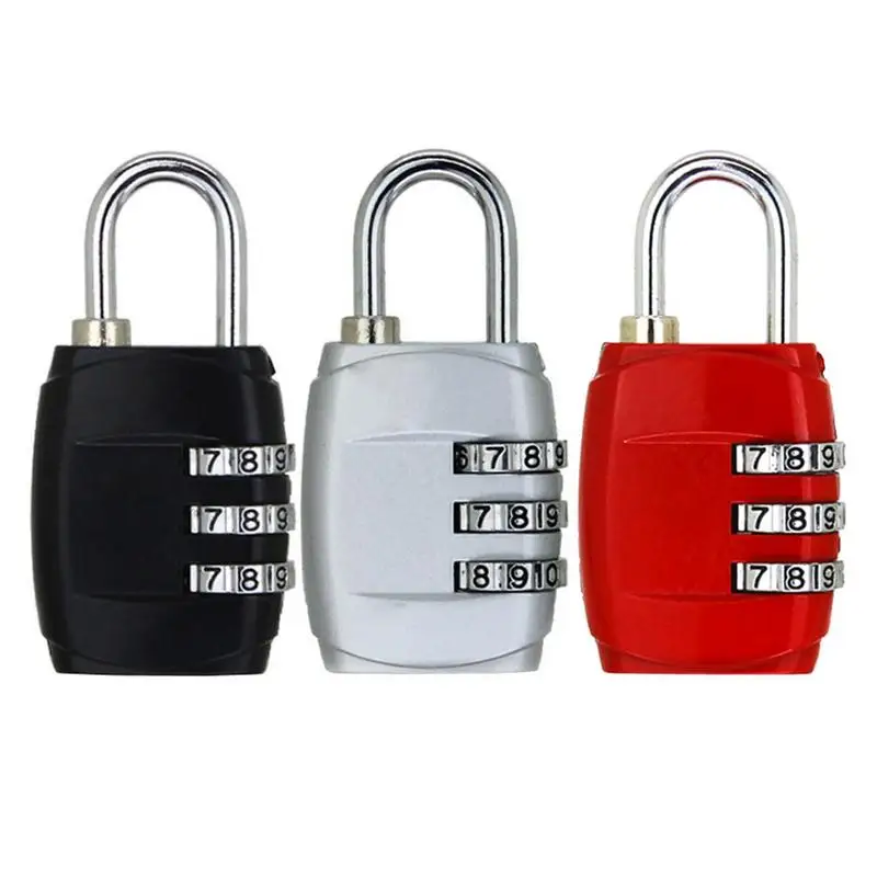 

Mini Anti-Theft Luggage Gym Lock High Security Password Lock Padlock Metal Lock Luggage Cabinet Lock Travel Security Lock