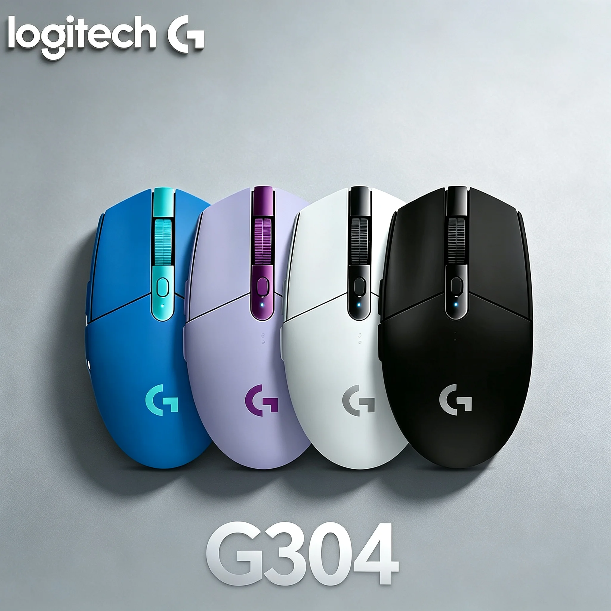 Logitech G304 Wireless Mouse Multi‑Function Buttons For Gaming Control & Office File Processing
