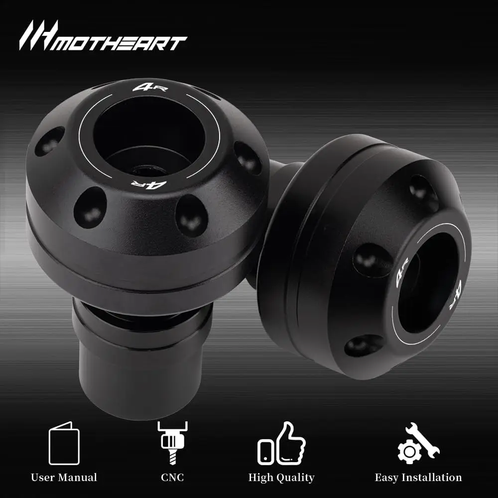 Motorcycle Crash Bobbins For Ninja ZX‑4RR 2023‑2026 ZX‑4R 2024‑2026 CNC‑Machined Frame Sliders 2 Pieces zx‑4rr zx‑4r Accessories