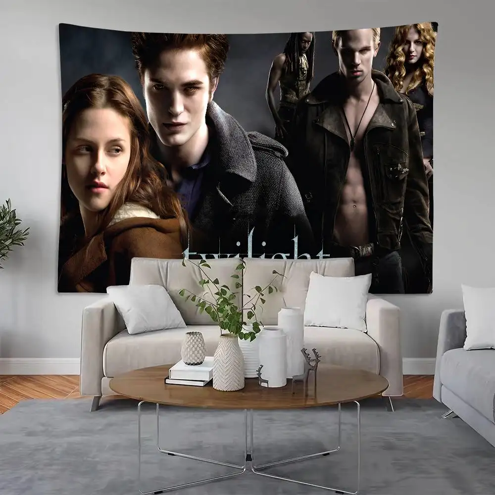 خلفية تلفزيون توايلايت إيزابيلا إدوارد كولين لتزيين حفلات أعياد الميلاد وخلفية ديكور غرفة التصوير الفوتوغرافي