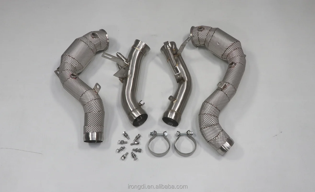 Acciaio inossidabile ad alto flusso per. Sistema di scarico OEM E63S AMG W213 4.0T (2016-2023)