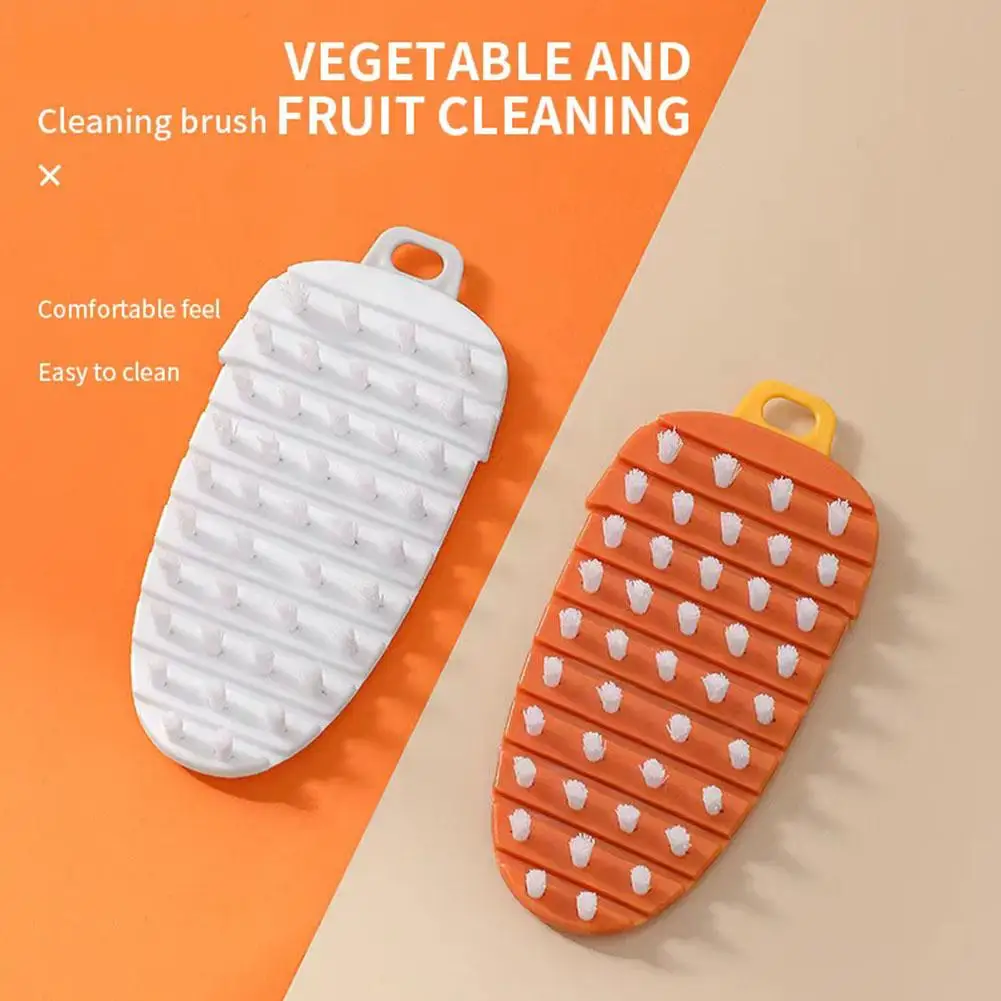 Brosse à récurer les légumes multifonctionnelle, pliable, plastique, multiples segments, fruits et légumes, livres, outils de cuisine