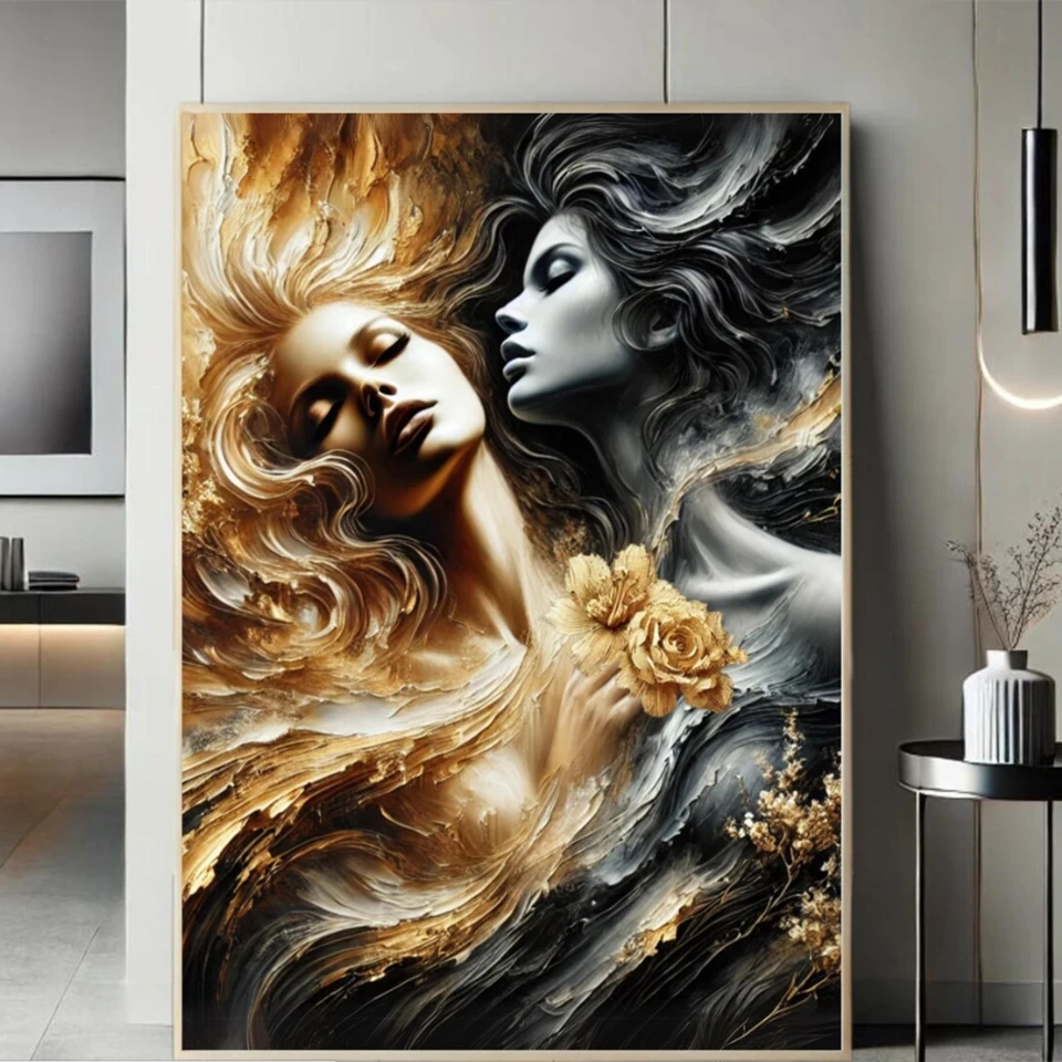 مجردة الحلو عاشق جديد الماس اللوحة أطقم 5D Diy كامل مربع ومستدير الماس التطريز فسيفساء عبر غرزة الشمال ديكور ،